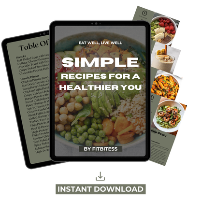 Recipe Book + Free Complete Guide For Fat Loss